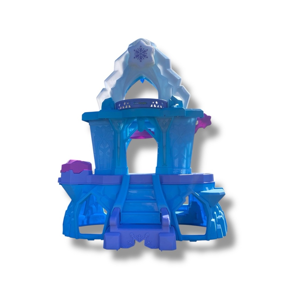 Little People Disney Frozen Elsa's Enchanted Lights Palace Castle WORKS